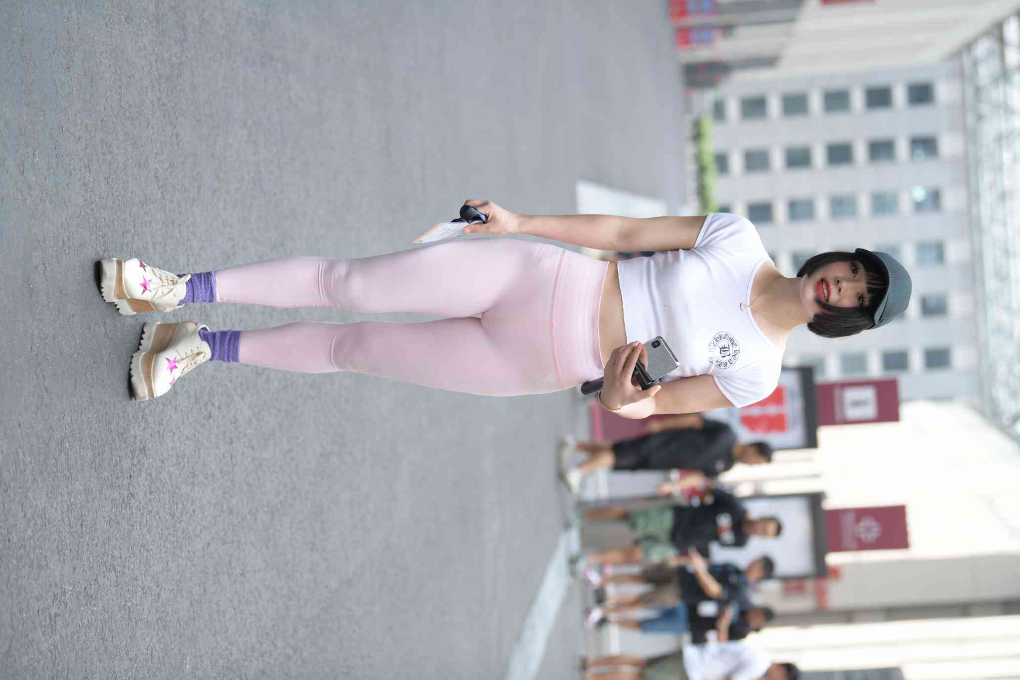 图片[2]-短发鸭舌帽时尚女生【102P】04022-如玉图库