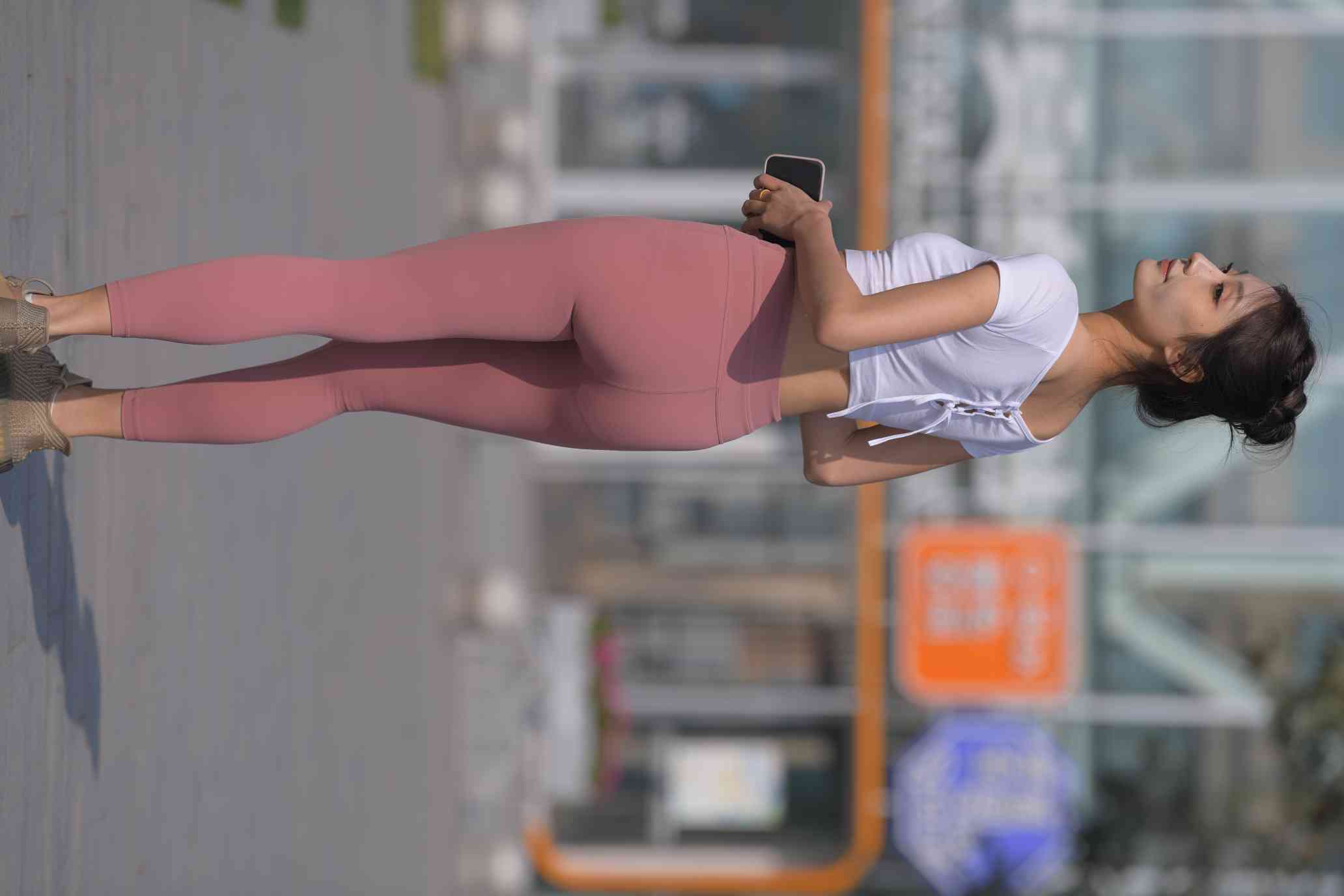 图片[2]-很漂亮的瑜伽裤女孩【419P】04013-如玉图库