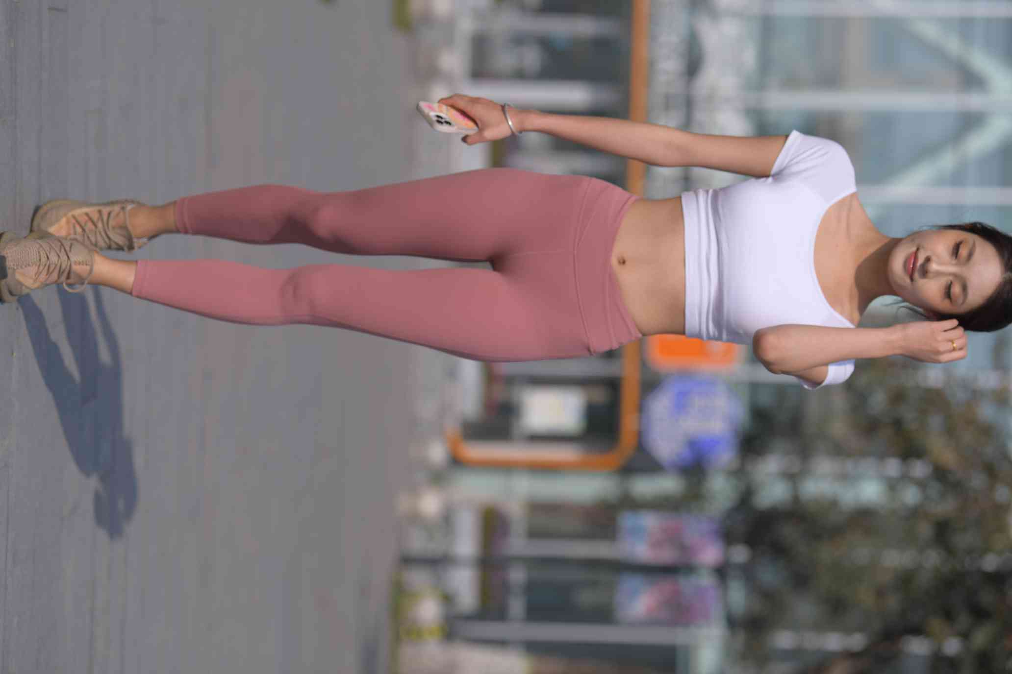 图片[3]-很漂亮的瑜伽裤女孩【419P】04013-如玉图库