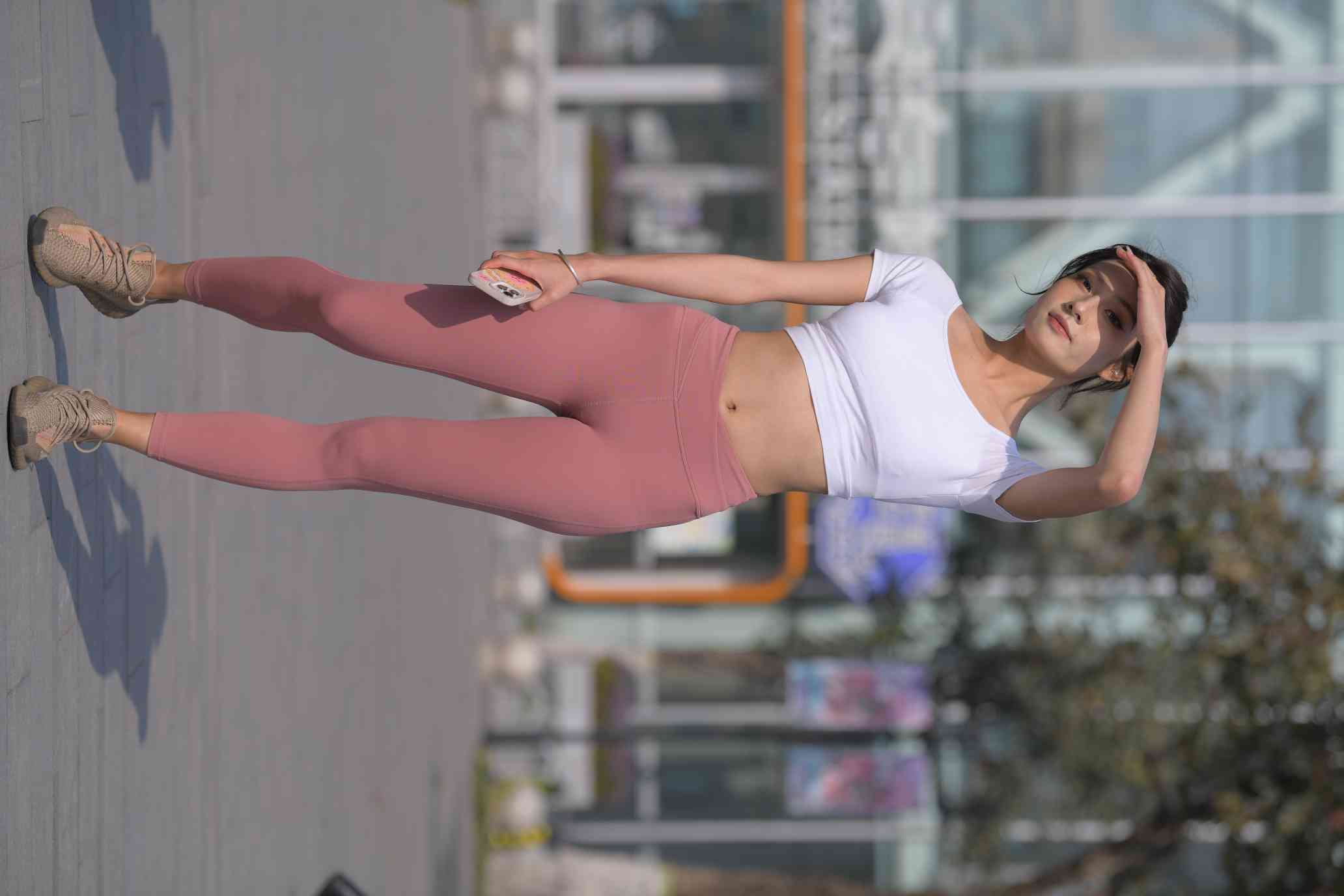 图片[4]-很漂亮的瑜伽裤女孩【419P】04013-如玉图库