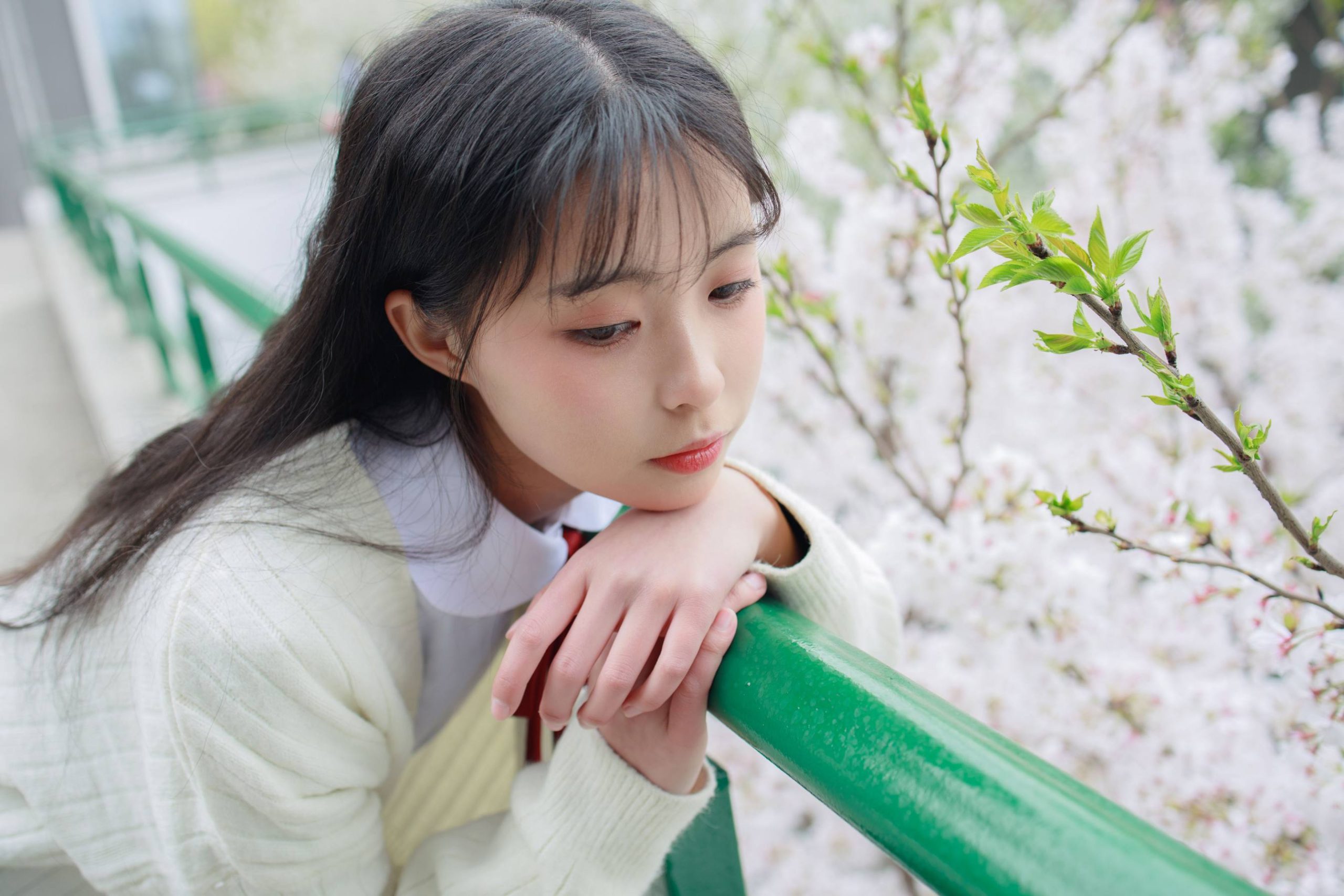 图片[6]-甜美可人的白丝姑娘【127P】20011-如玉图库