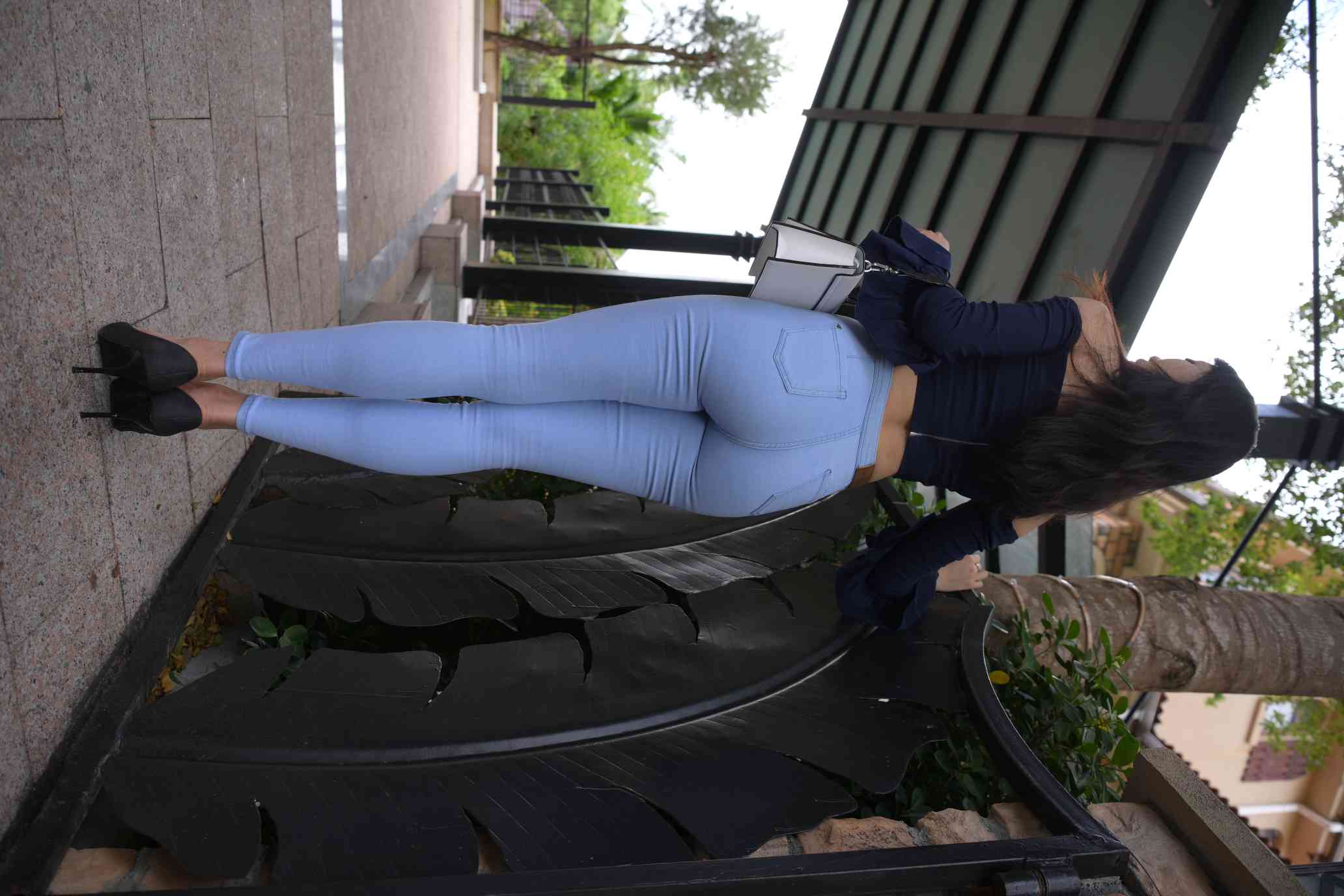 图片[3]-紧身牛仔裤女生【1127P】04027-如玉图库