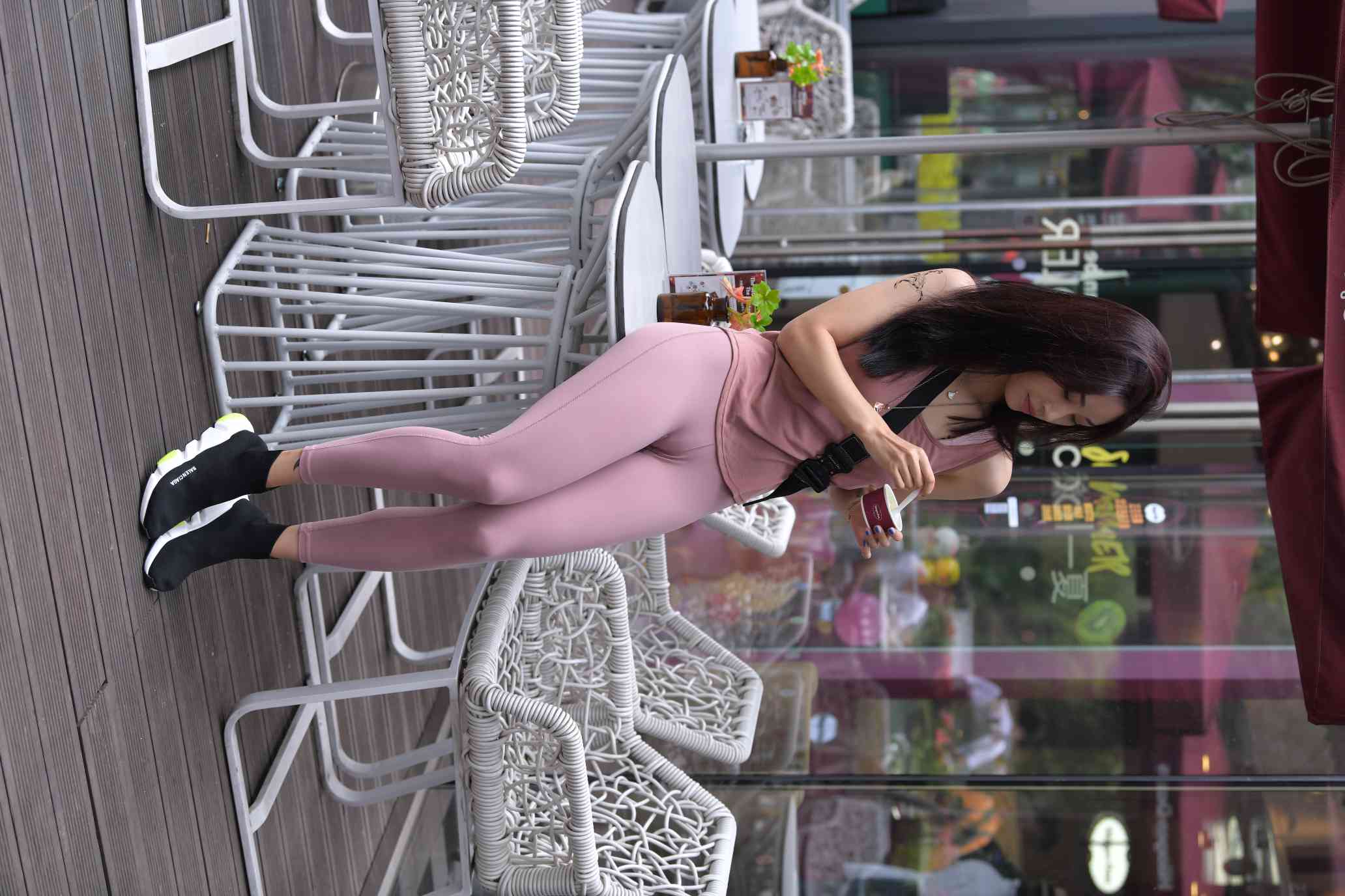 图片[4]-特别哇塞的瑜伽裤女人【217P】04018-如玉图库