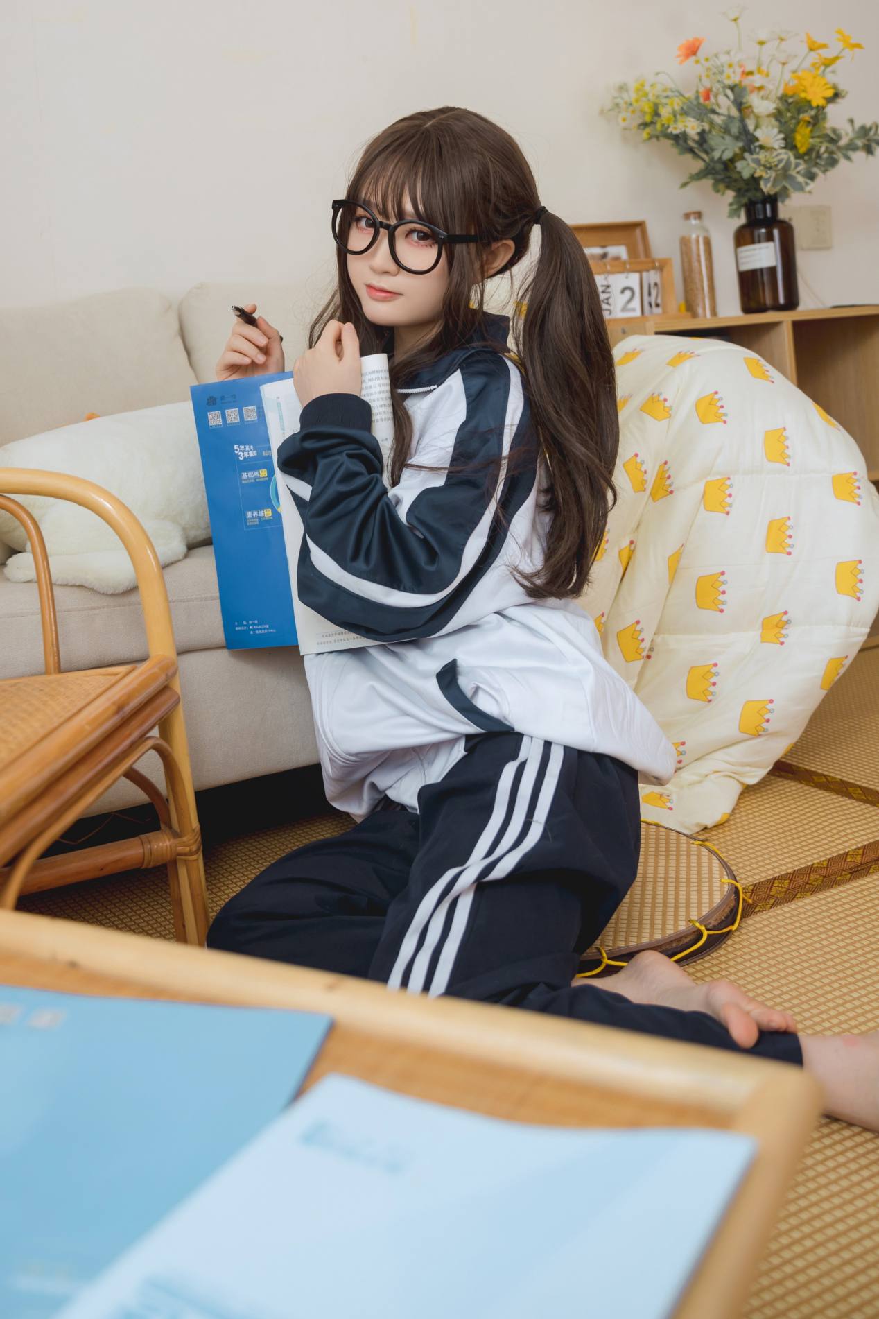 图片[4]-穿校服的双马尾女孩【64P】20010-如玉图库