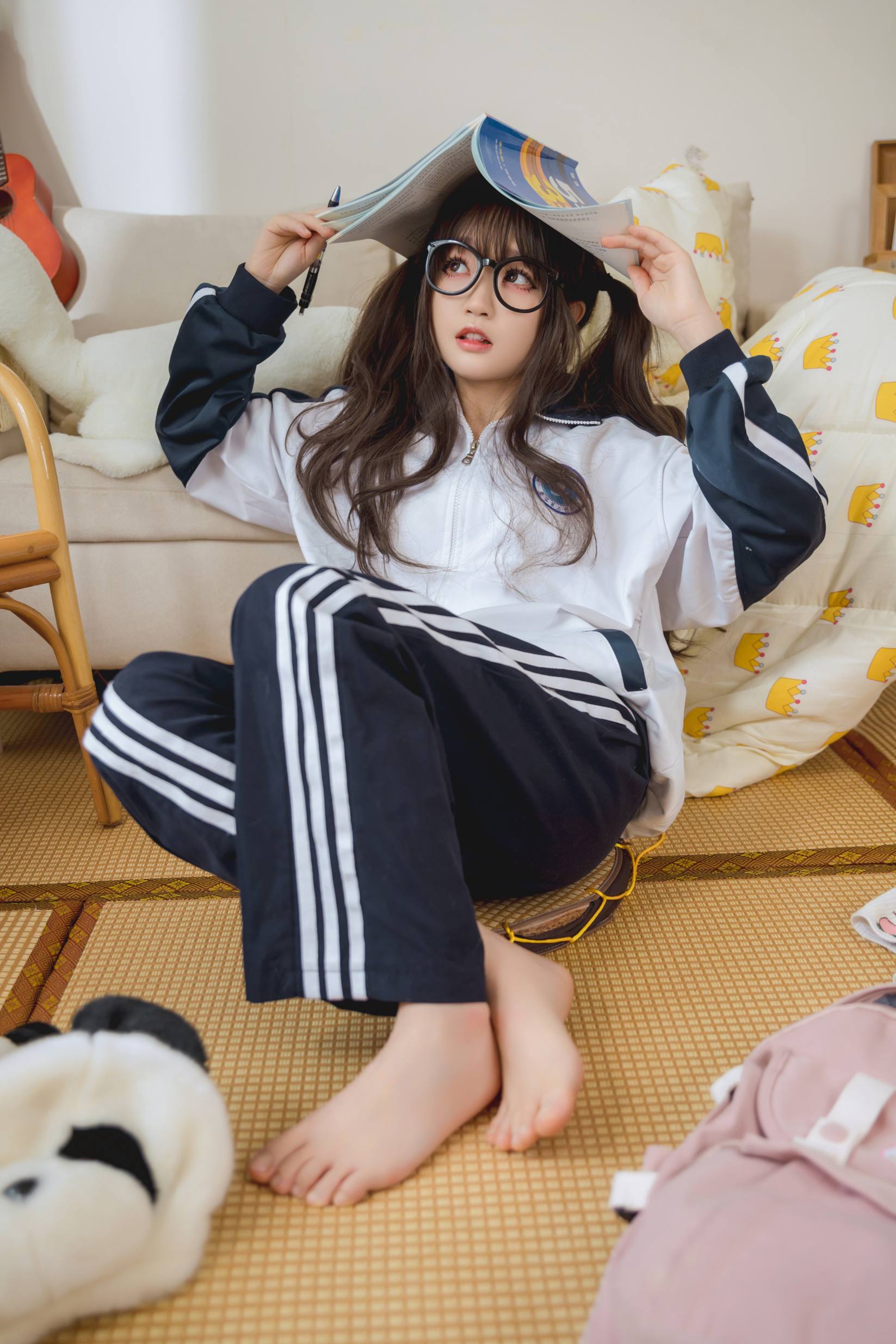 图片[5]-穿校服的双马尾女孩【64P】20010-如玉图库