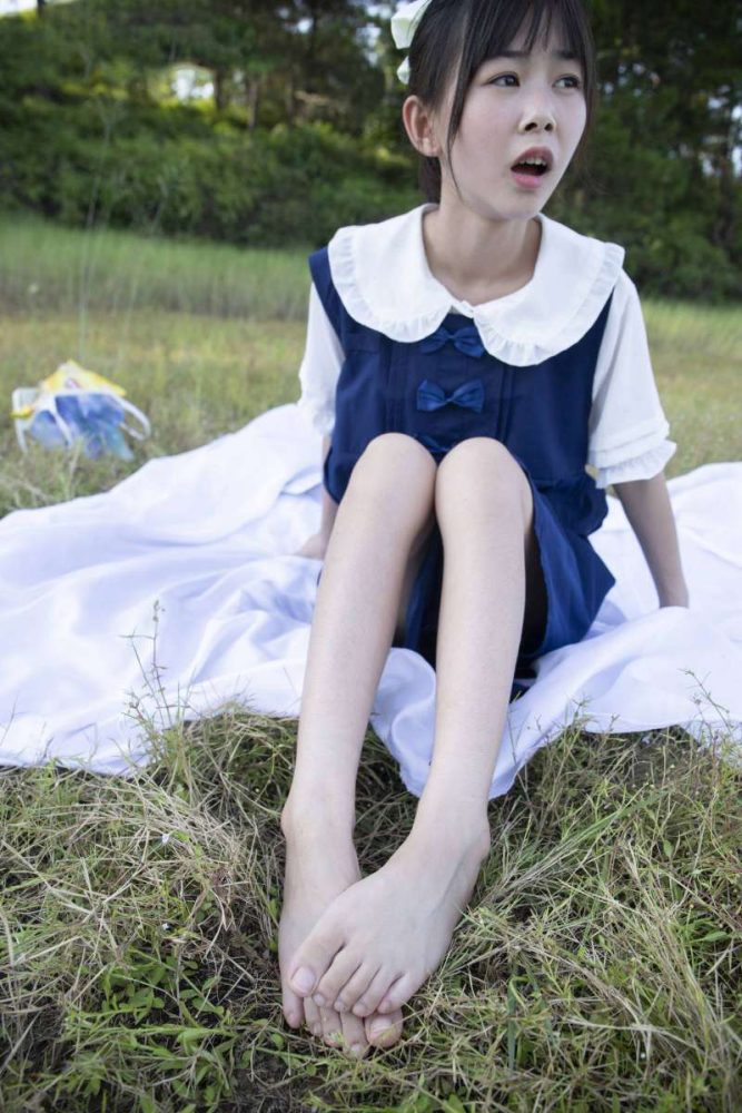 非常甜美的牛仔裙女孩【226P】20021-如玉图库