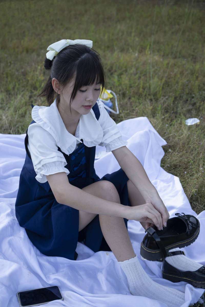 图片[4]-非常甜美的牛仔裙女孩【226P】20021-如玉图库