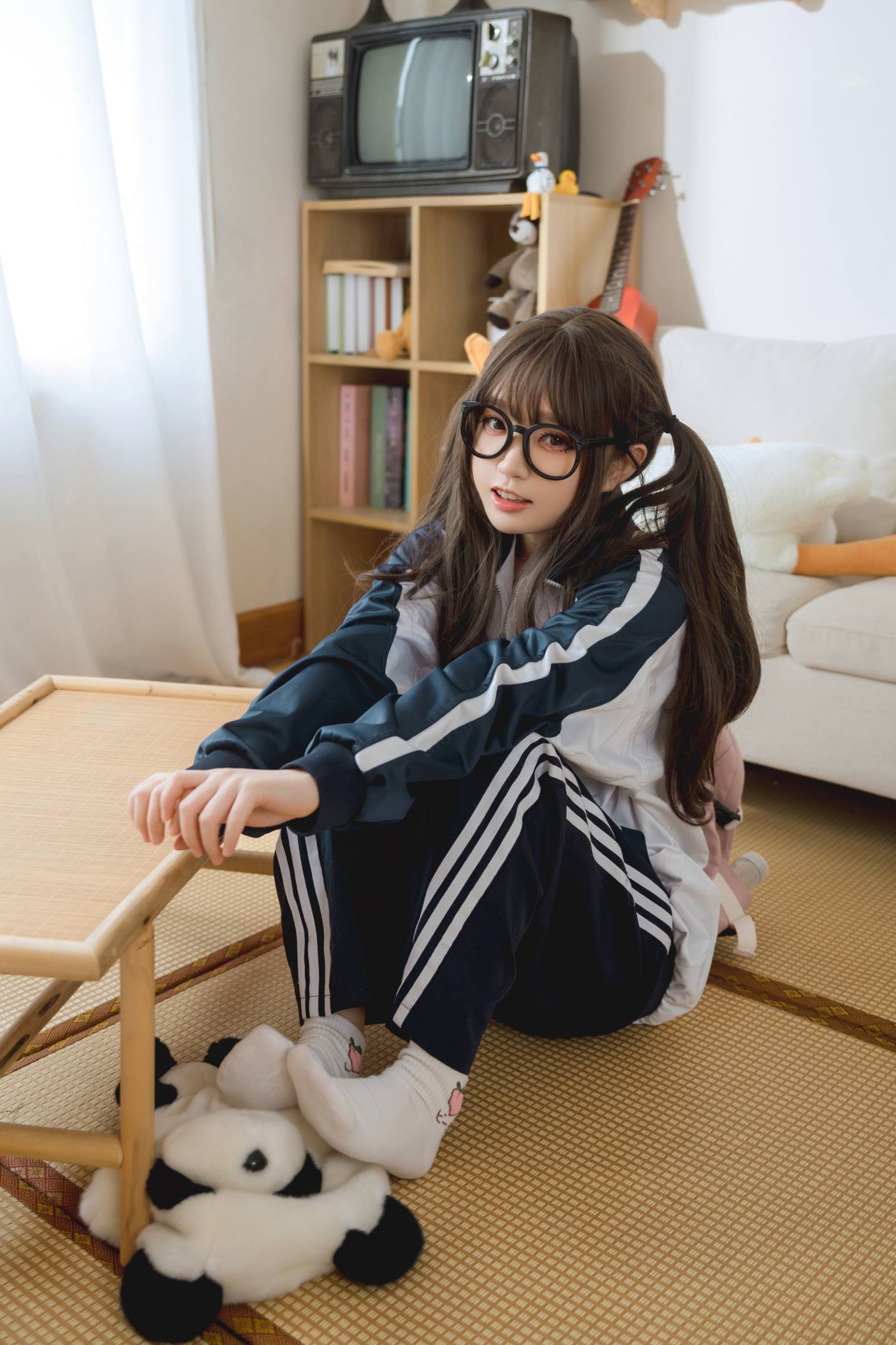 图片[2]-穿校服的双马尾女孩【64P】20010-如玉图库