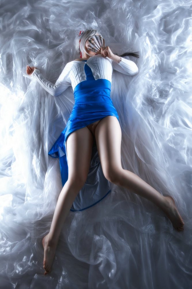 C502161 Hokunaimeko北乃芽子写真 - 申鹤 [64P1V-412MB]-如玉图库