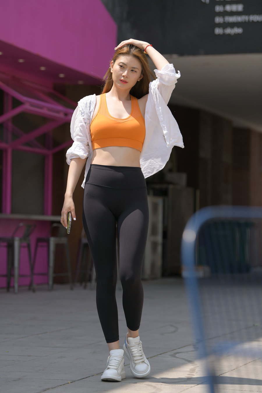 图片[1]-自信的瑜伽裤女孩J3670 712P-14.9GB-如玉图库