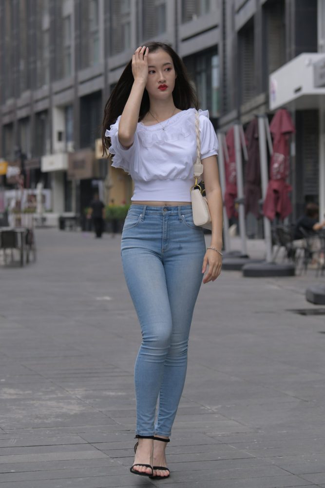 图片[1]-紧身牛仔裤女孩J2177 370P2V-19.4GB-如玉图库