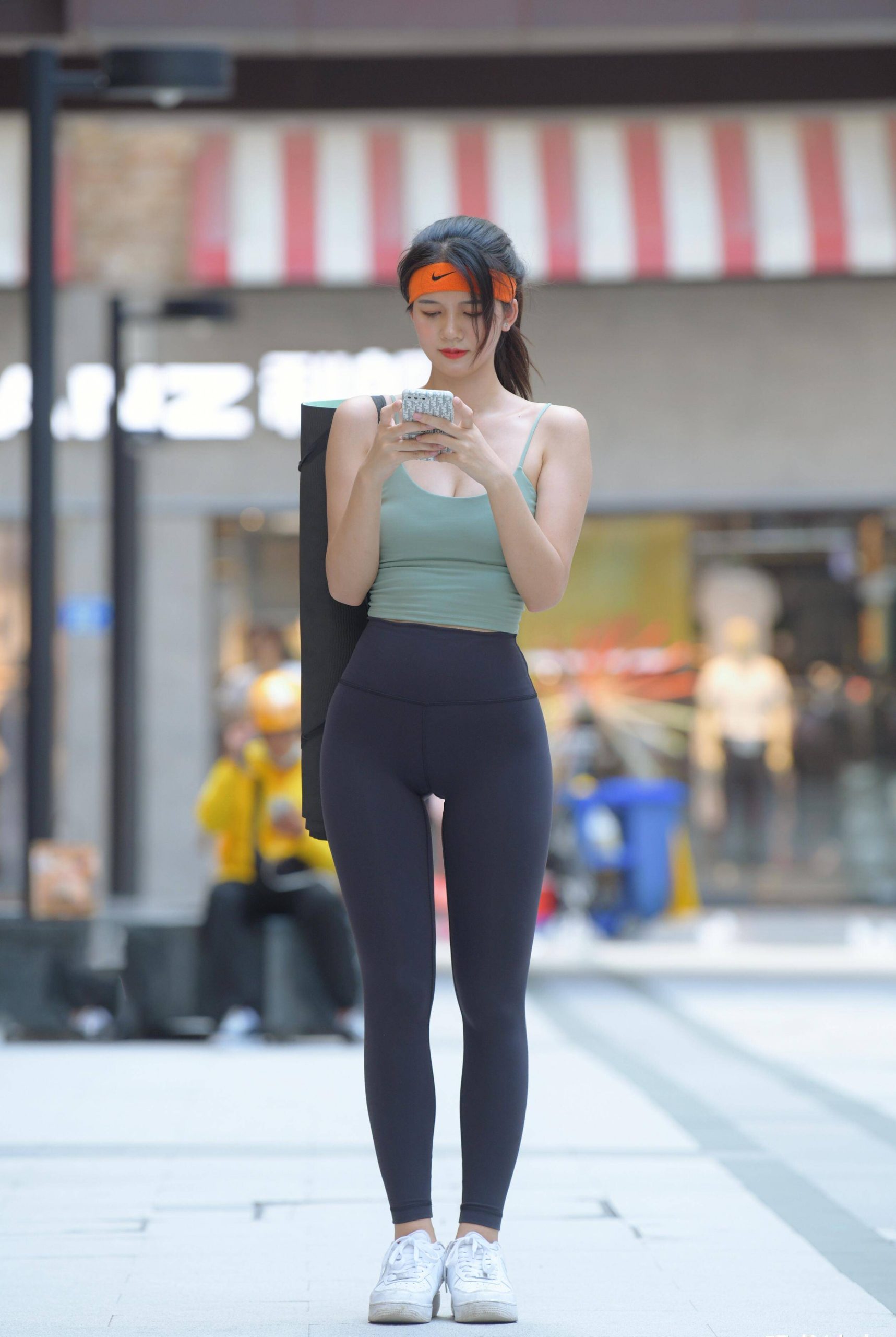 图片[2]-非常酷的瑜伽裤女孩 J1795 899P1V-29.1GB-如玉图库