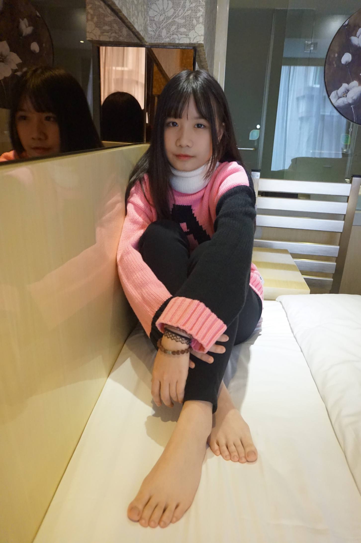 图片[3]-齐刘海的长发女孩【70P】20016-如玉图库