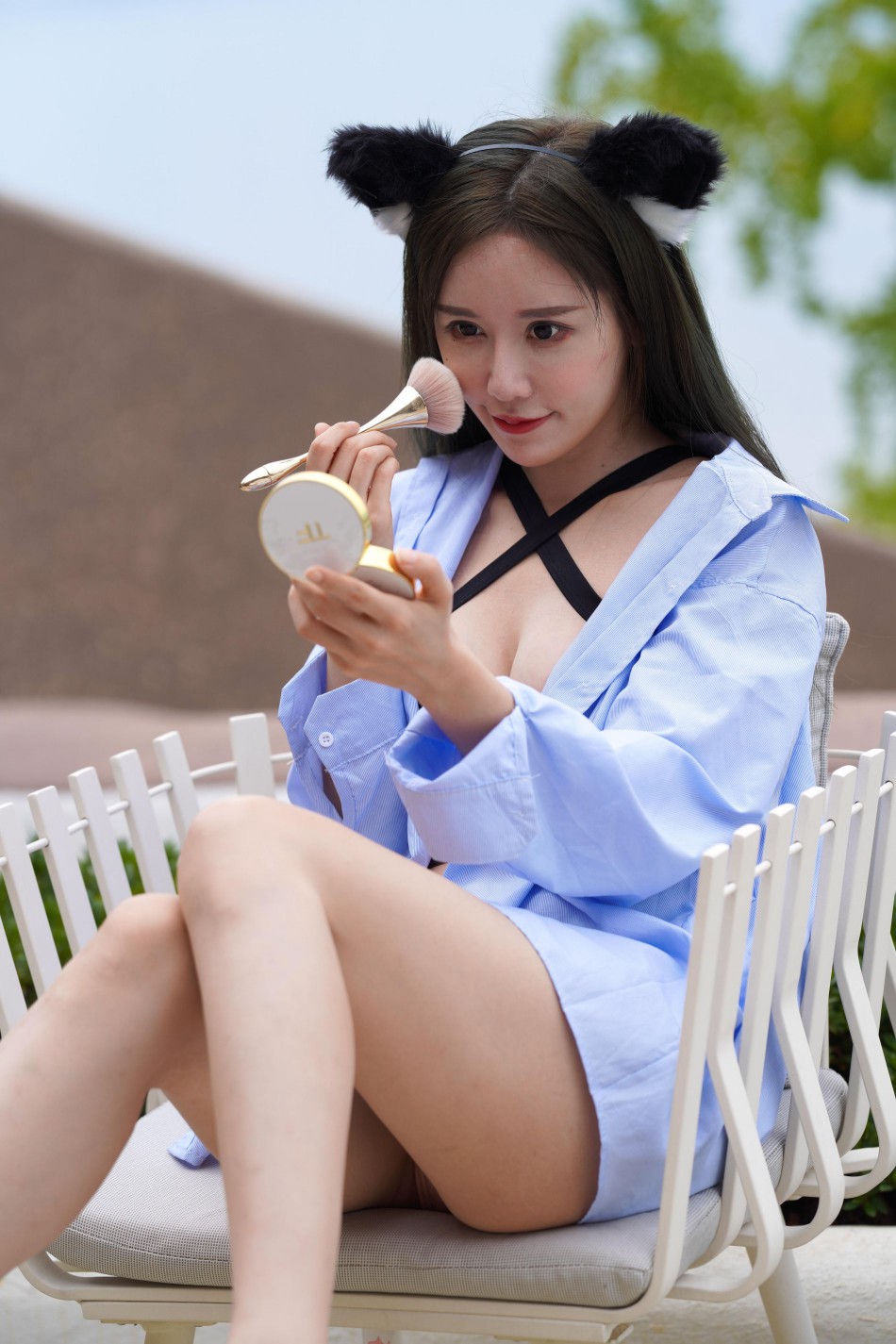 图片[5]-可爱的猫耳朵比基尼美少女【394P】00043-如玉图库