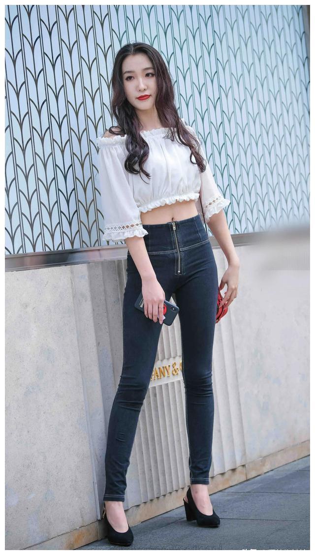 图片[3]-紧身牛仔裤卷发姑娘 J1726 103P-2.28GB-如玉图库