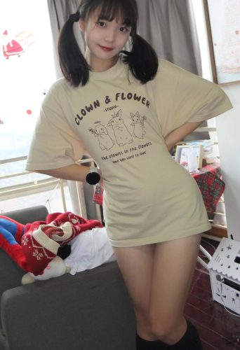 图片[10]-网格丝袜的清纯双马尾小姑娘-如玉图库