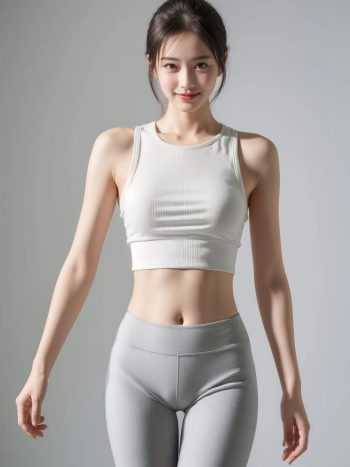 图片[4]-AI瑜伽裤清纯妹子系列图-如玉图库