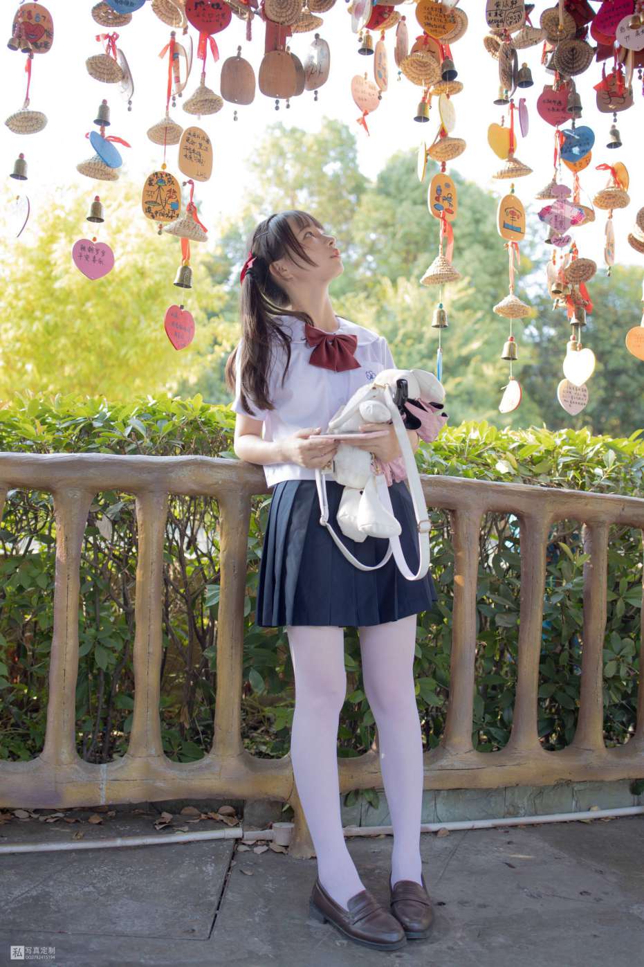 图片[5]-眼神好清澈的双马尾白丝女孩【75P】20019-如玉图库