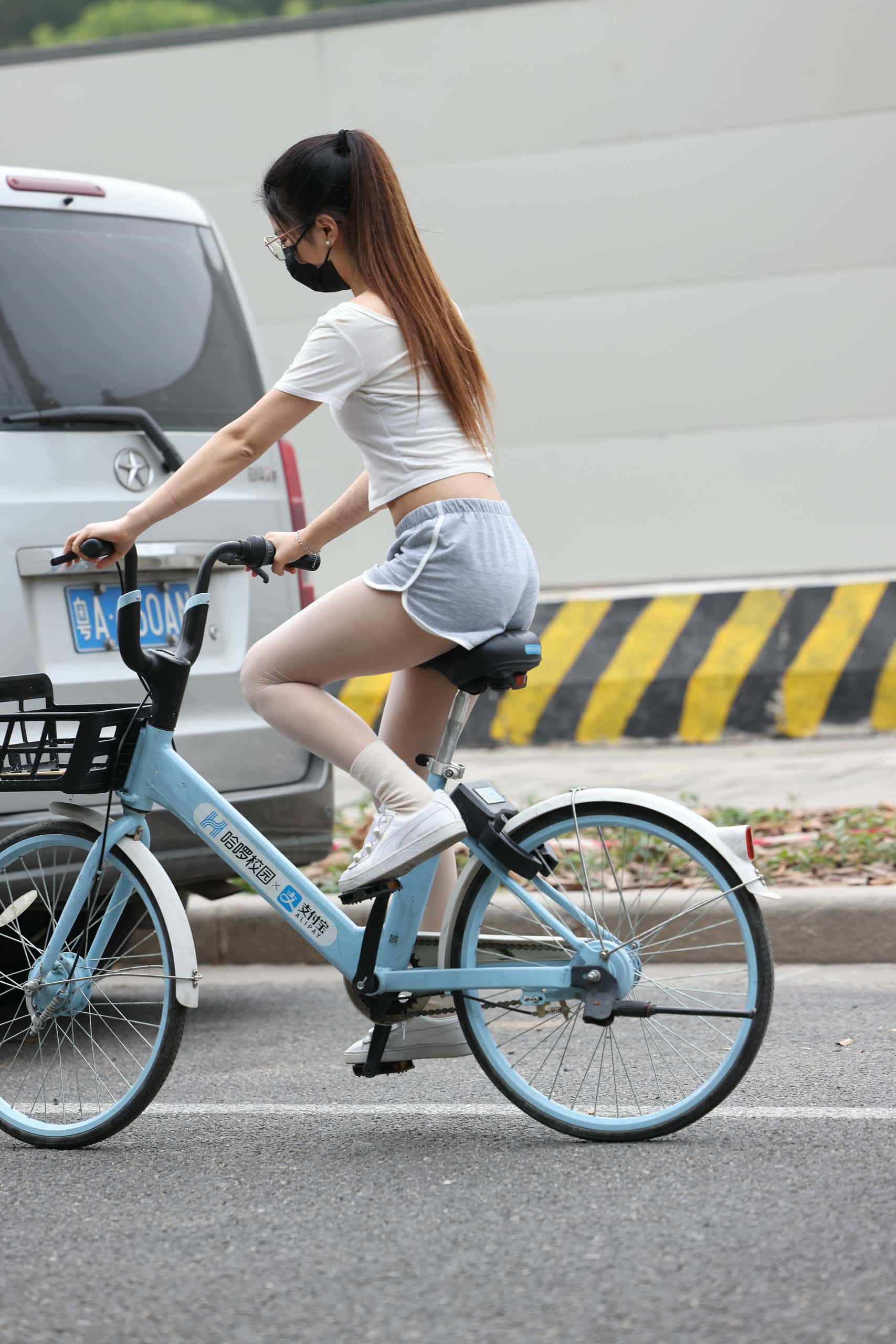 图片[1]-大学生半日游偶遇骑单车的妹子【148P】K0001-如玉图库