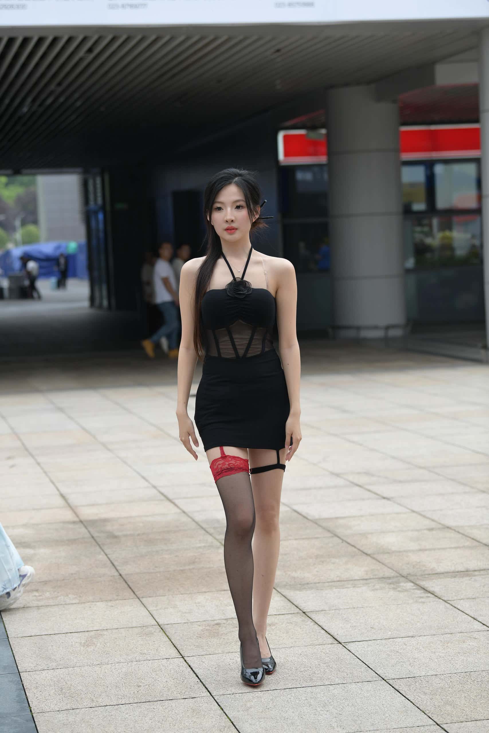 图片[2]-P0007时尚吊带裙 【164P】-如玉图库