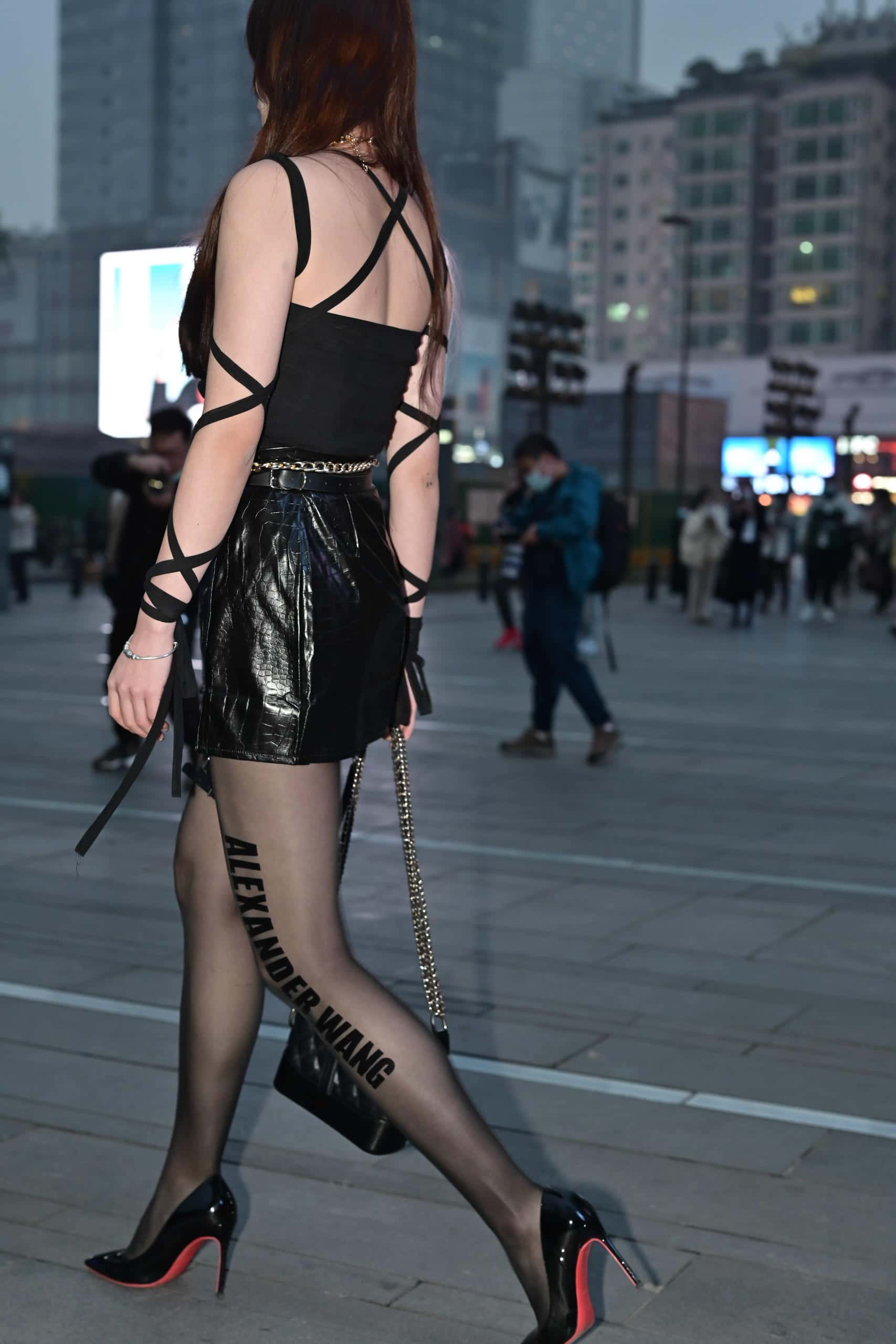 图片[3]-P00017  性感迷人黑色系 【374P】-如玉图库