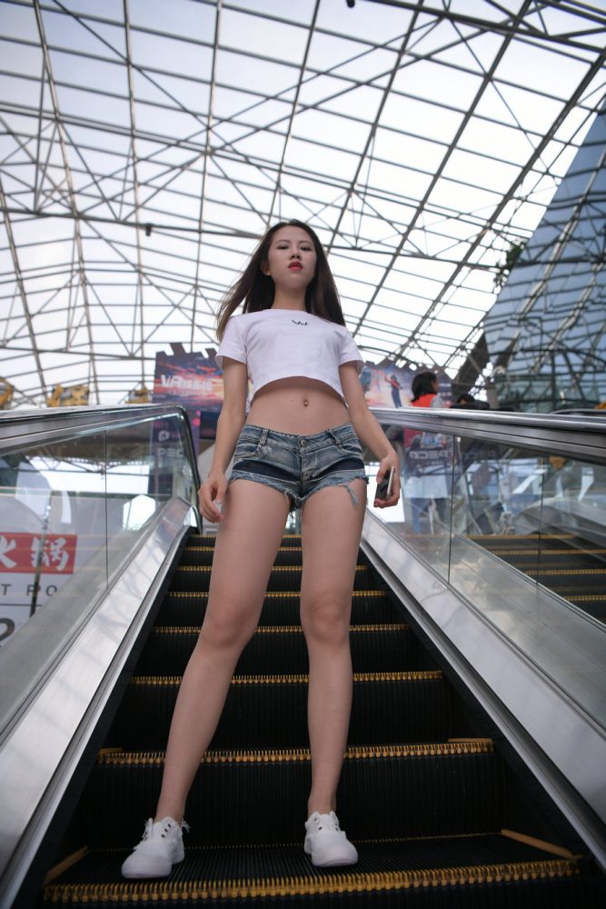 P0025  超短热裤美女 288P-如玉图库