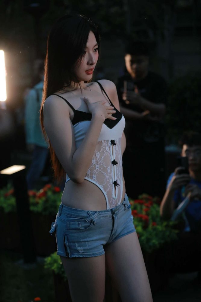 K0011  甜美牛仔短裤【125P】1.12GB-如玉图库