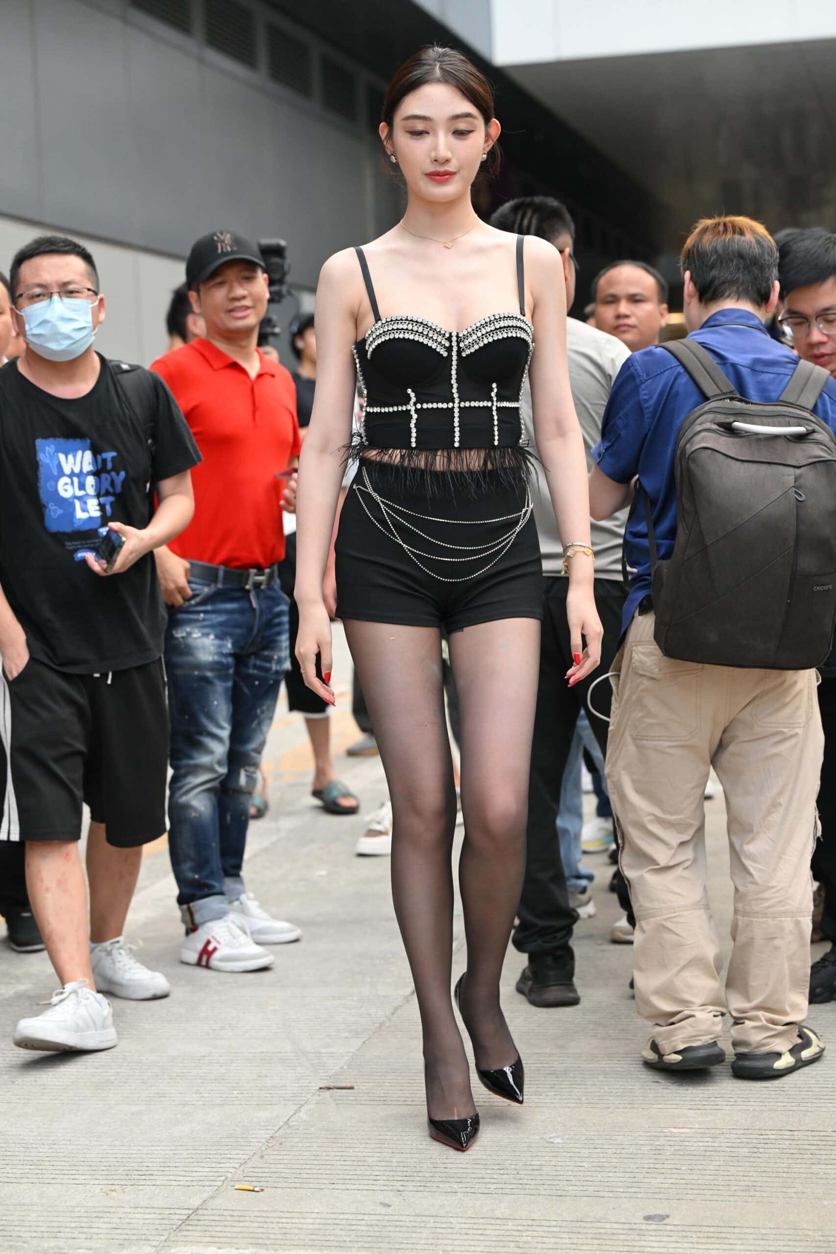 图片[1]-P0029 复古风黑色魅力 【158P】-如玉图库