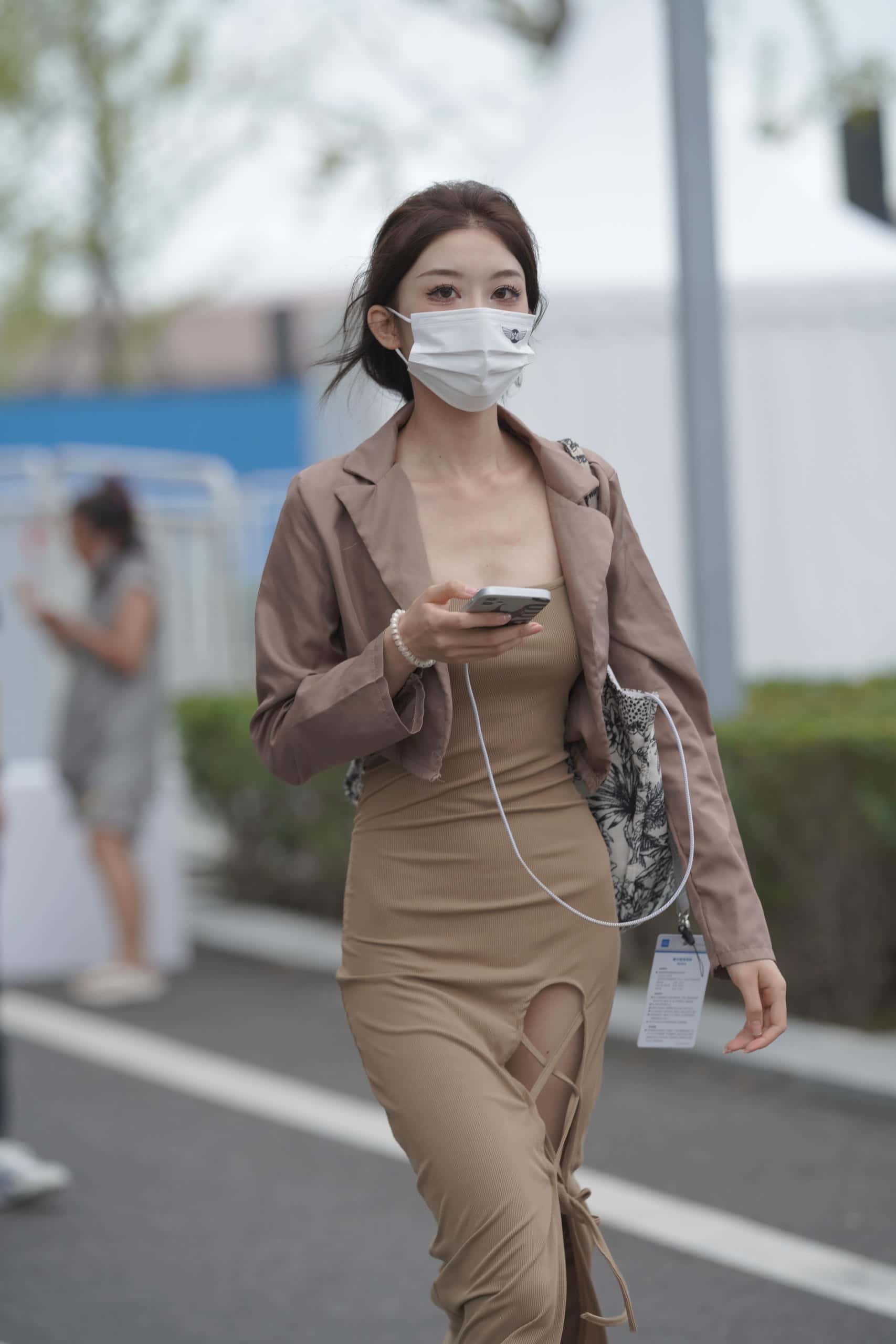 图片[1]-P0048 气质针织裙 【68P】-如玉图库