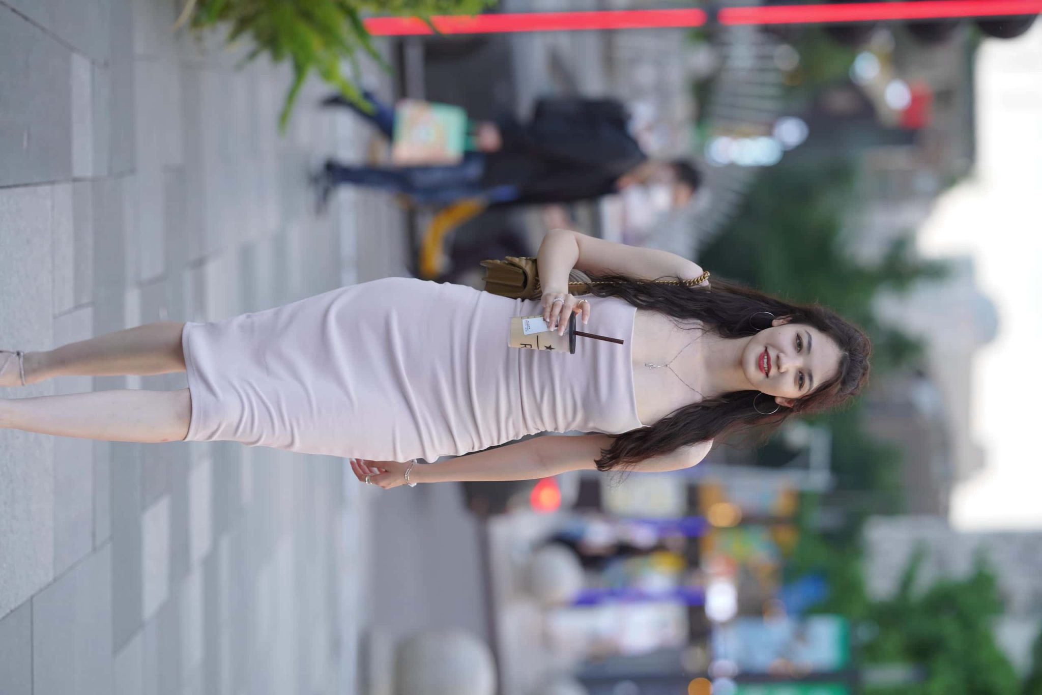 图片[3]-P0053  粉色长裙 【407P】-如玉图库