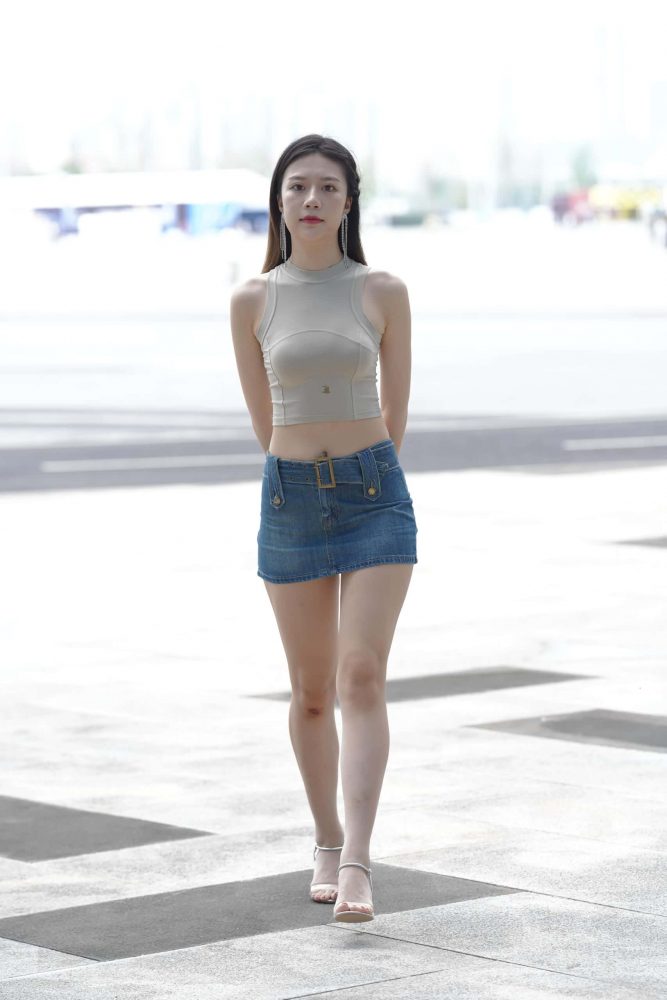 P0055  牛仔裙姐姐 【300P 3.73G】-如玉图库