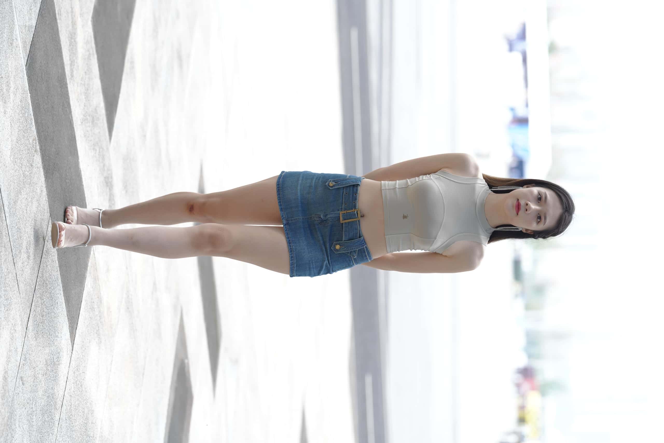 图片[2]-P0055  牛仔裙姐姐 【300P 3.73G】-如玉图库