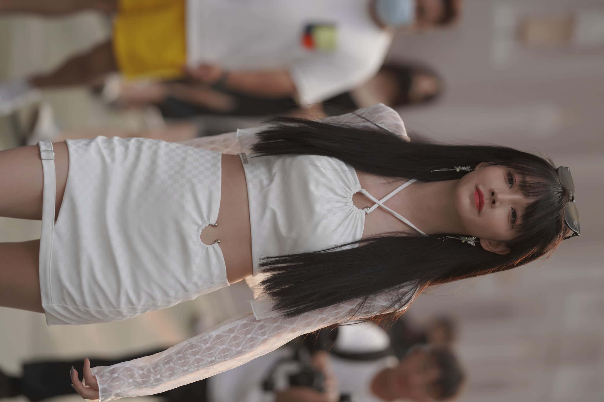 图片[1]-P0057 白色套装裙 【261P】-如玉图库