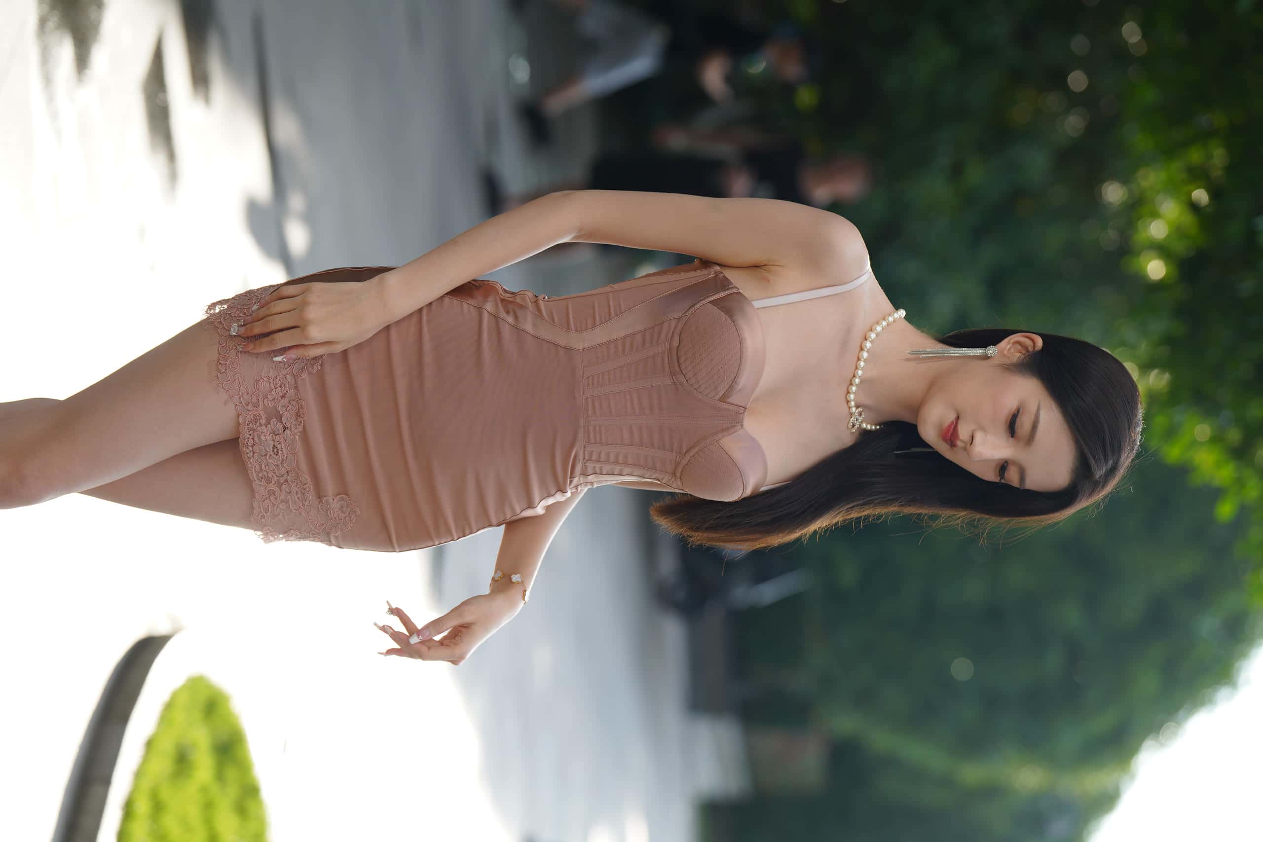 图片[2]-P4192 高挑靓丽吊带裙 【109P】-如玉图库