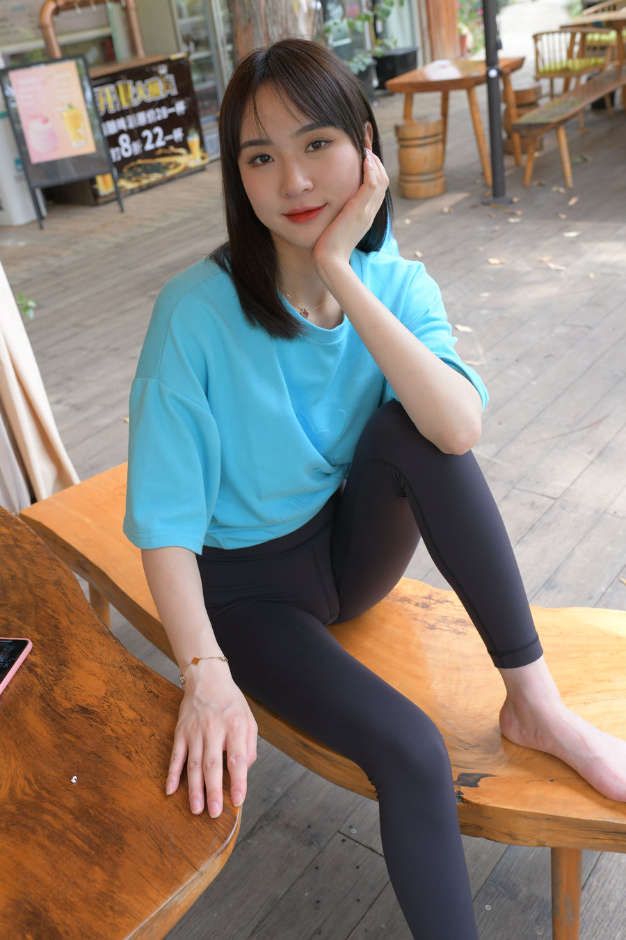 图片[1]-乖乖女瑜伽裤女孩J2224 538P2V-21.0GB-如玉图库