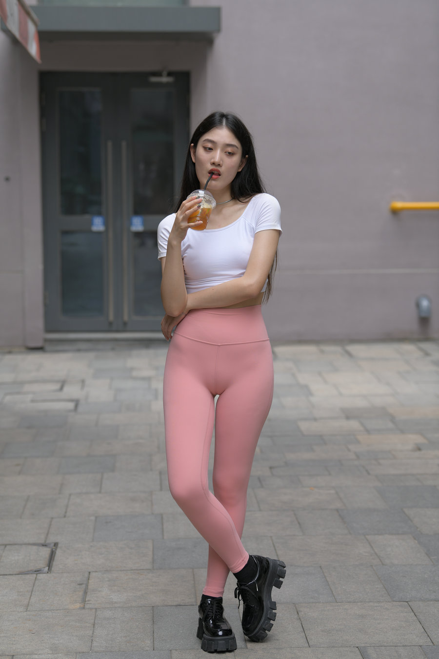 图片[4]-粉红色 瑜伽裤可爱女孩J2203 449P19V-19.1GB-如玉图库