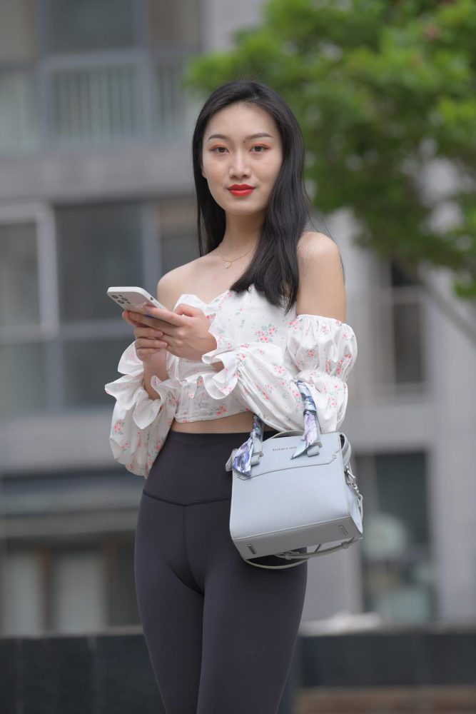 黑色瑜伽裤女孩J2212 740P1V-23.6GB-如玉图库